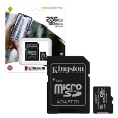 MicroSD Kingston 64GB Clase 10 UHS-I 100Mbs