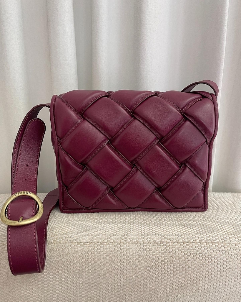 raspberry clutch bolsa