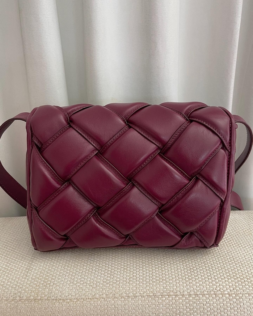 raspberry clutch bolsa