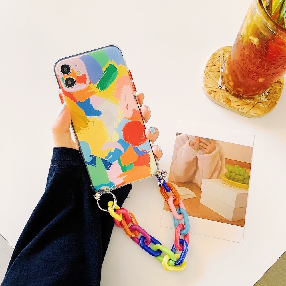 Case Colorida Escura - Iphone - 12 pro max - Dani Cases