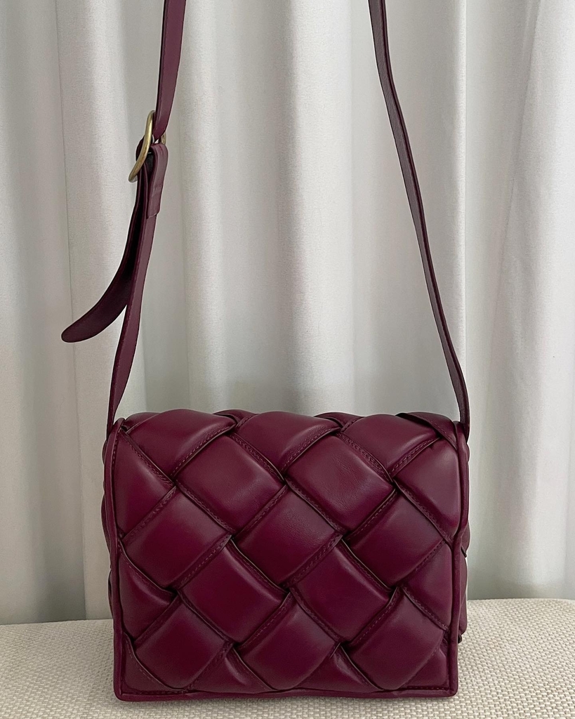 raspberry clutch bolsa