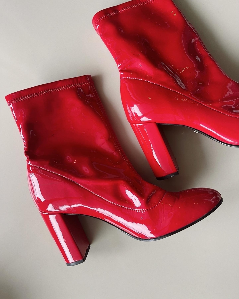 Sandália Vermelha Salto Bloco Tiras | Arezzo – Arezzo LP São Paulo