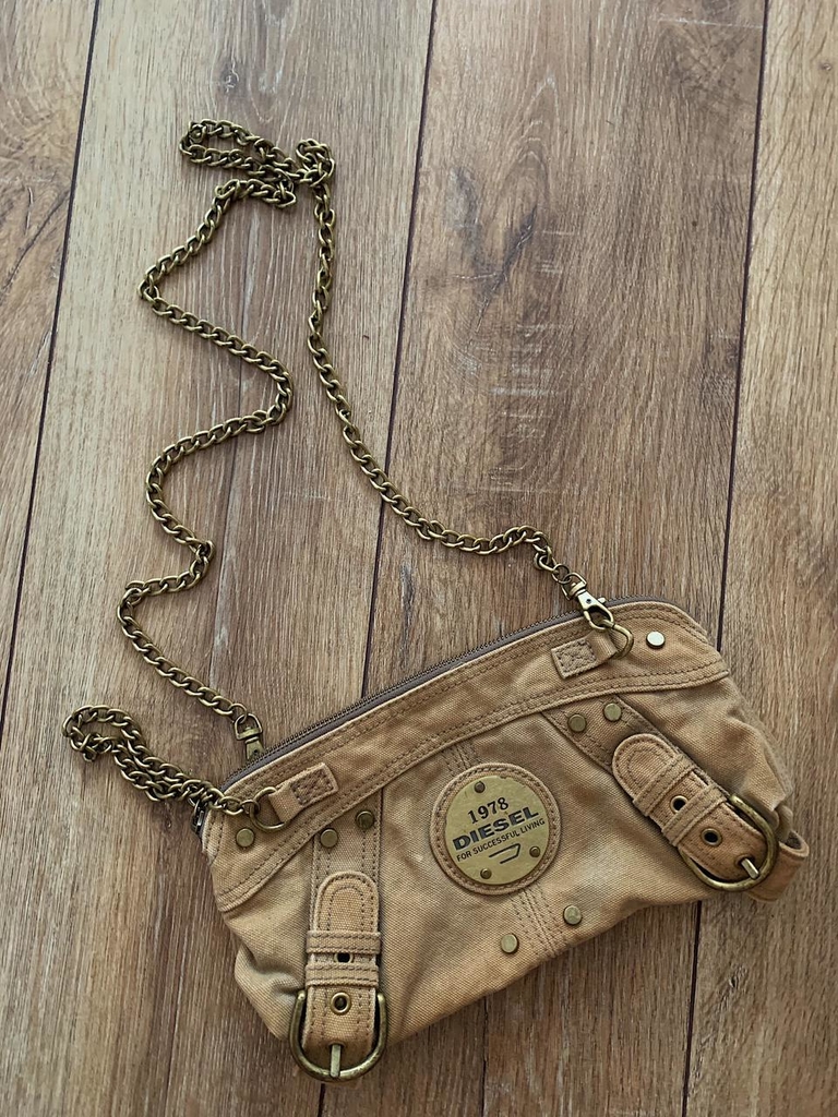 diesel leather bolsa