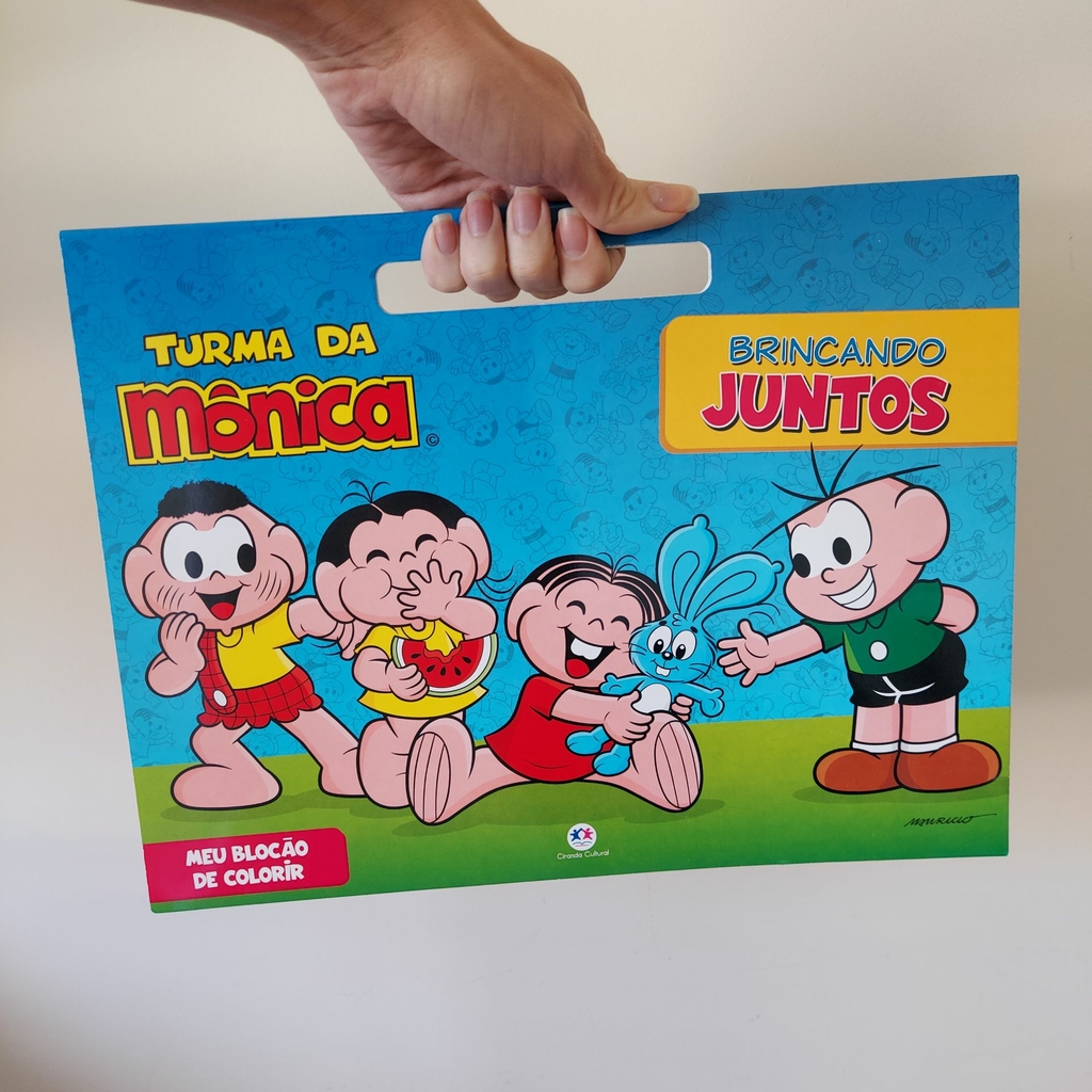 Jogos de Pintar Turma da Monica, Colorir Desenhos da Turma da Mônica em  Portugues