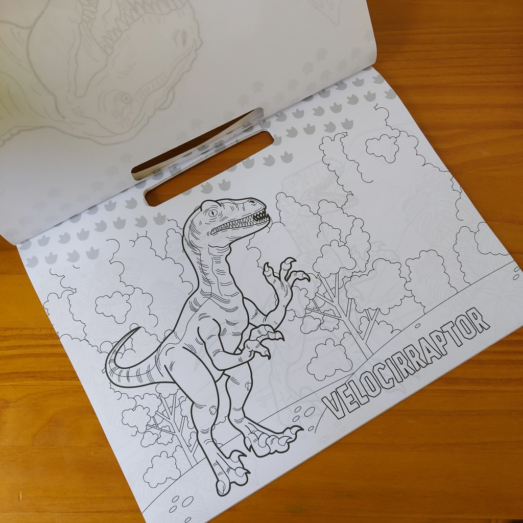 Tiranossauro Rex, Série Dinossauros Desenho com caneta BIC …