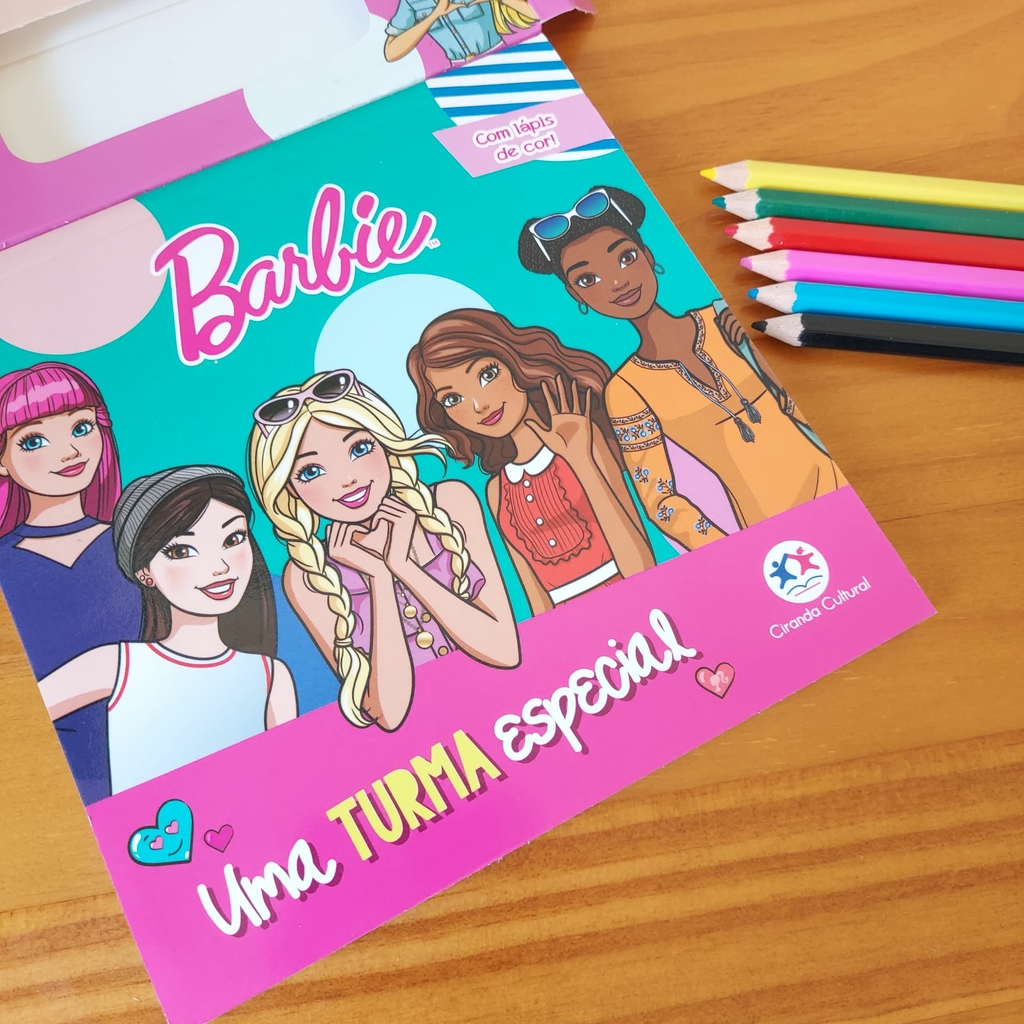Barbie - Hora de colorir!: Livro de colorir