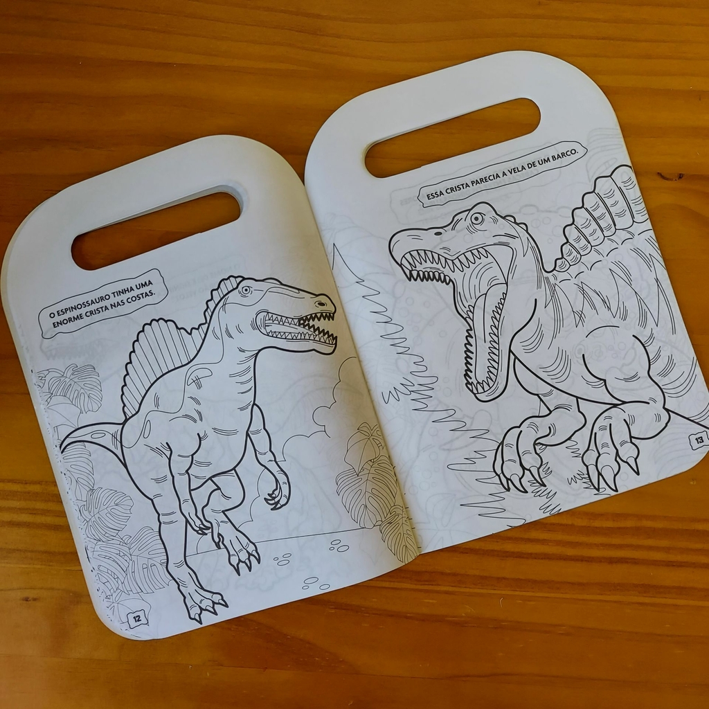 Download grátis: dinossauros para colorir