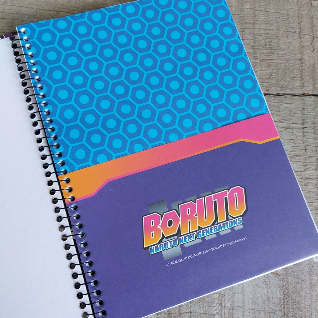 CADERNO UNIV. 1 MATÉRIA NARUTO BORUTO SD - GRACIOSA PRESENTES LTDA EP