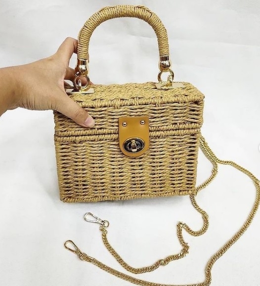 ferragamo wicker bolsa