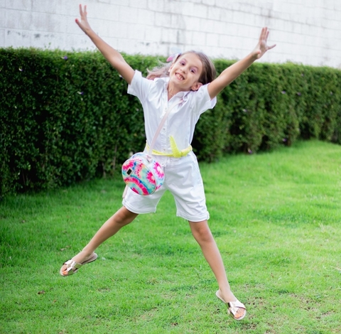 skipping girl bolsas