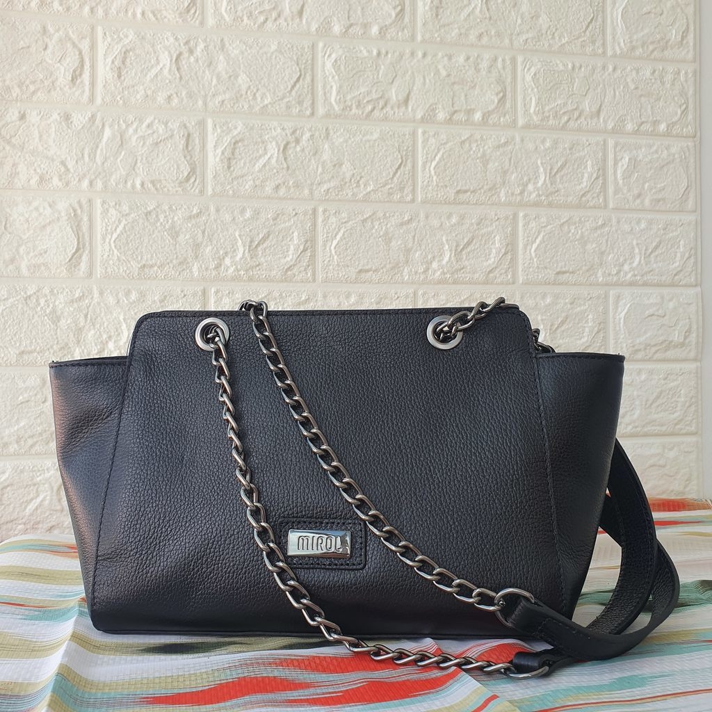 river island grey monogram bolsa
