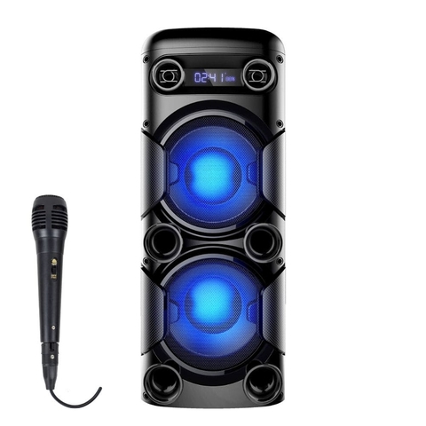 Caixa de Som Amplificada trc 5506 com Bluetooth, Rádio fm e Entrada USB -  60W em Promoção | Ofertas na Americanas