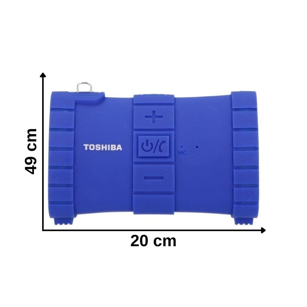 Alto Falante Portátil Prova D'Água Toshiba Sonic Dive 2- Azul
