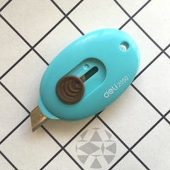 Cutter Deli - Comiko - 9 mm - Oval Mini - Turquesa - comprar online