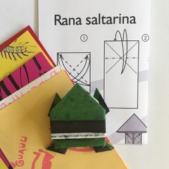 Tutorial y papeles para ranas x10 - REGALO