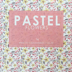 Felicidad Market - Block Pastel Flowers - 10x10