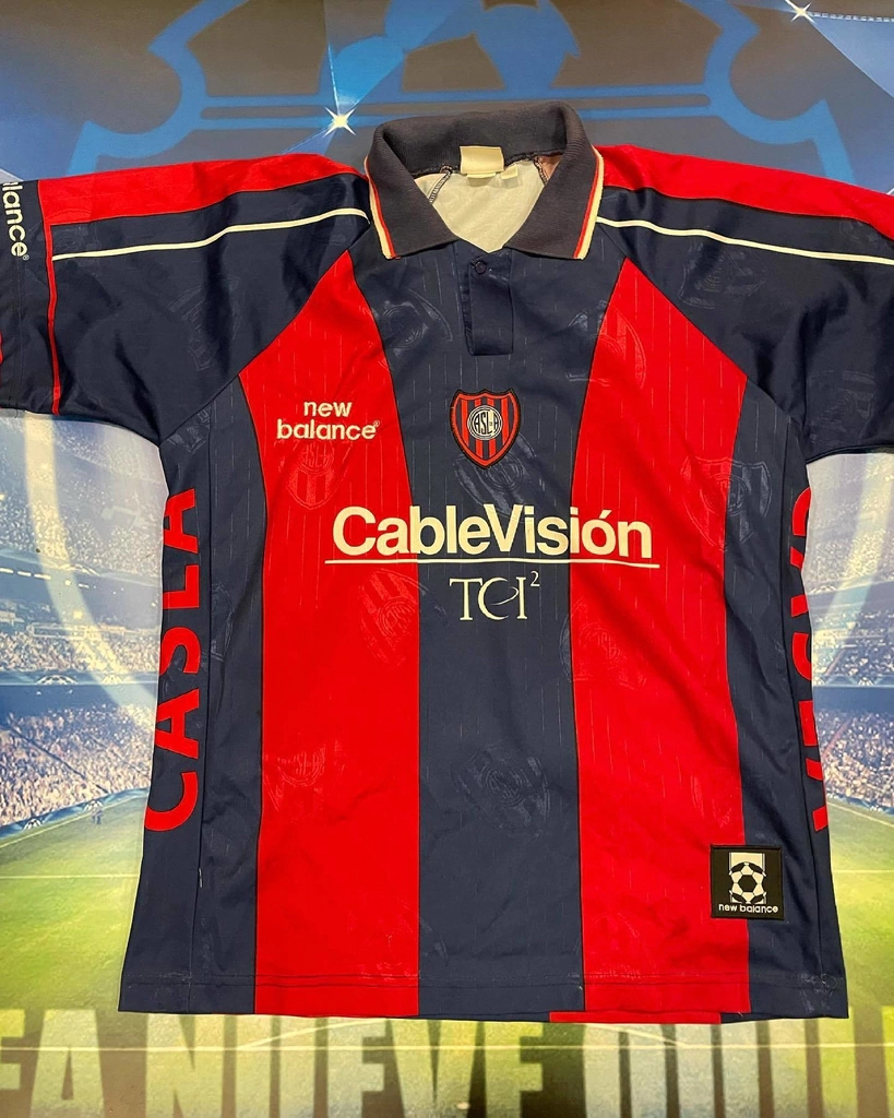 Camiseta San Lorenzo New Balance - Area Nueve Quilmes