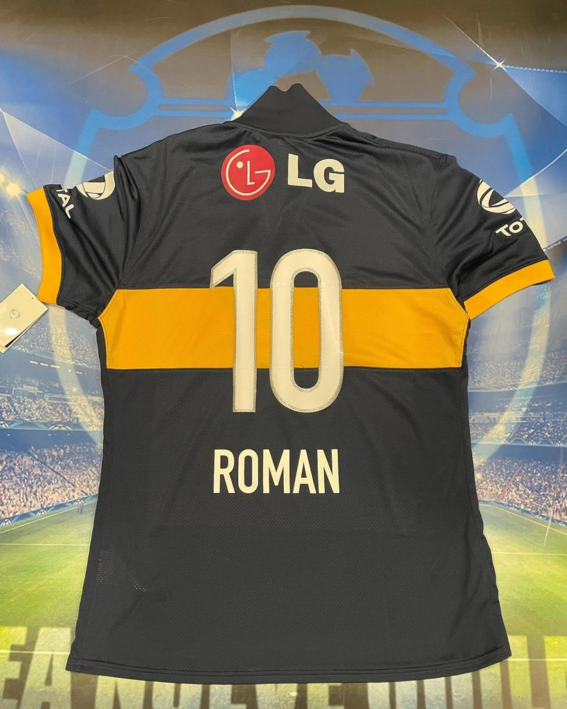 Camiseta Boca 2009-2010 #10 Roman Riquelme