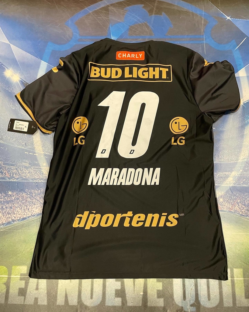 Camiseta Dorados 2017 alternativa negra #10 Maradona