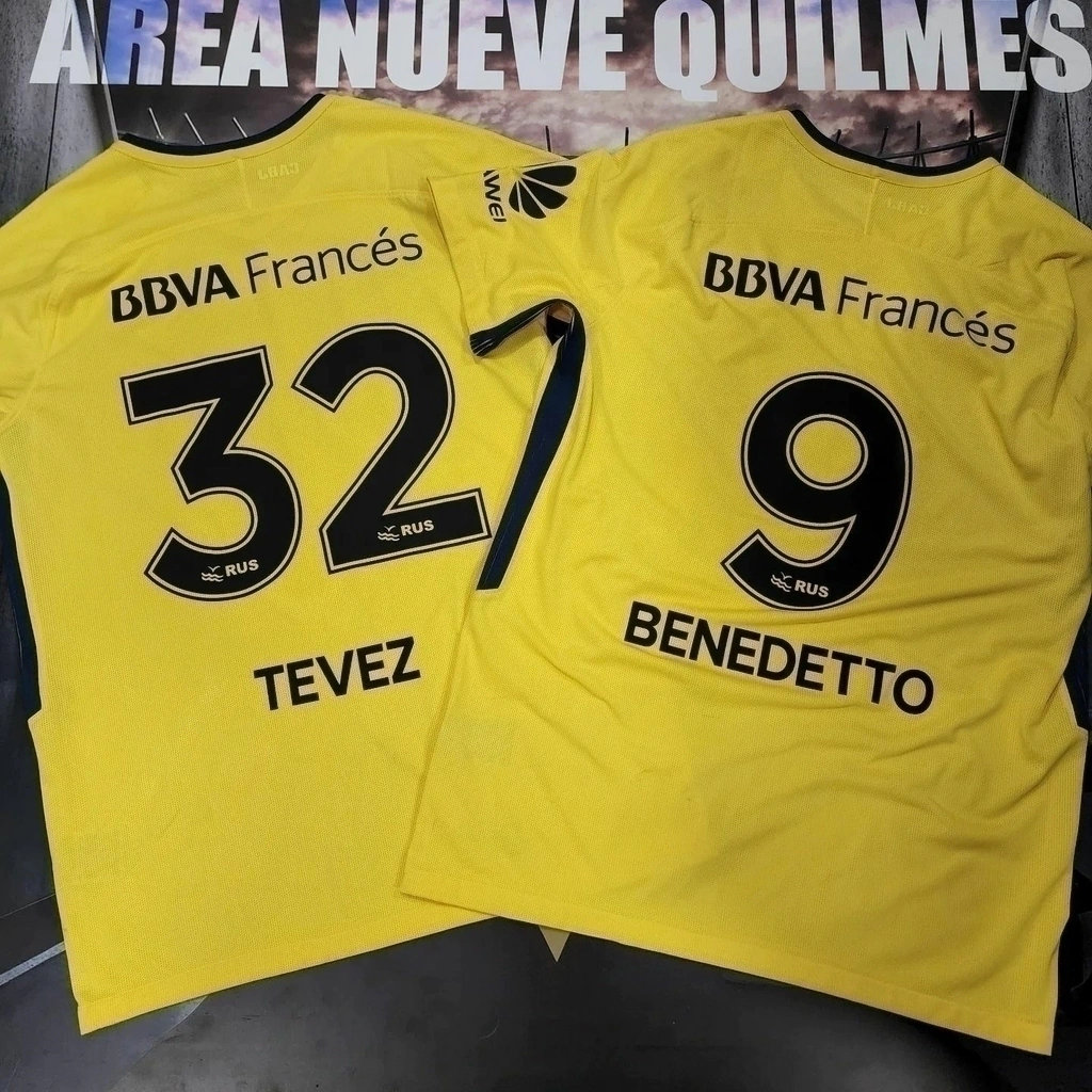 Camiseta Boca 2017-2018 Amarilla Area Nueve