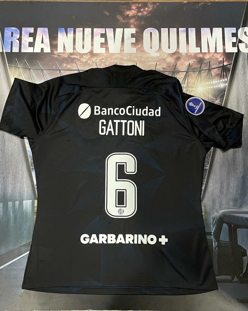 Camiseta San Lorenzo Copa Sudamericana 2020 Piel de Cuervo #6 Gattoni