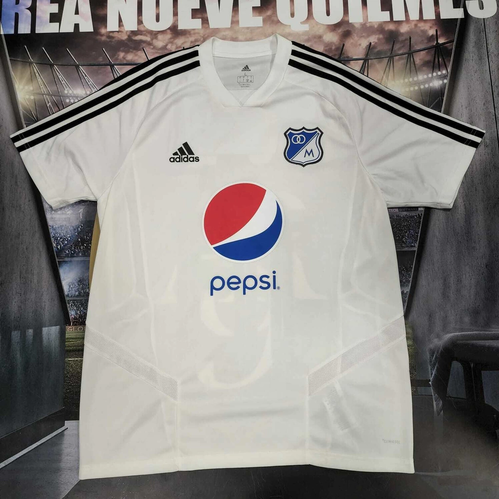 recepción Competitivo todo lo mejor Camiseta Millonarios de Colombia 2019 alternativa Blanca #18 Dewar