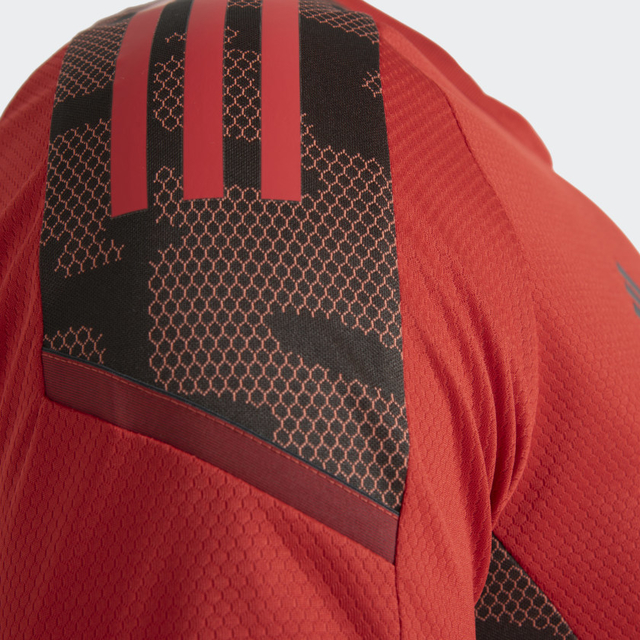 camisa flamengo treino vermelha adidas 2021