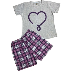 Kit 15 Pijama Infantil Blusa Short Menina Divertida - Central Kids