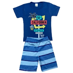 Imagem do Kit 3 Pijama Infantil Camiseta e Bermuda Menino - Atacado