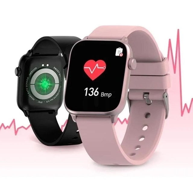 Ticwris GTS Pro - Sportswatch i tunn design- Blå - mySmartwatch.se