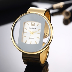 [MS0016] Relógio luxo Bayan Kol Saati. Pulseira aço inoxidável. - comprar online