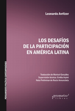 DESAFIOS DE LA PARTICIPACION EN AMERICA LATINA, LOS / AVRITZER LEONARDO