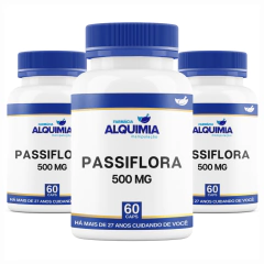 Passiflora Icarnata 500 Mg 60 Cápsulas - loja online