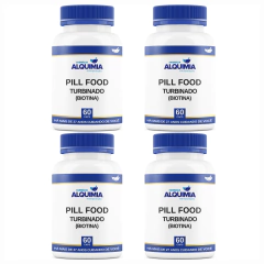 Imagem do Pill Food Turbinado Acréscimo De Biotina 60 Cápsulas