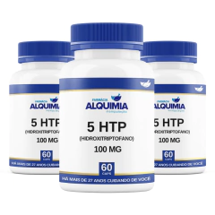 5 HTP 100 Mg 60 Cápsulas - Hidroxitriptofano na internet