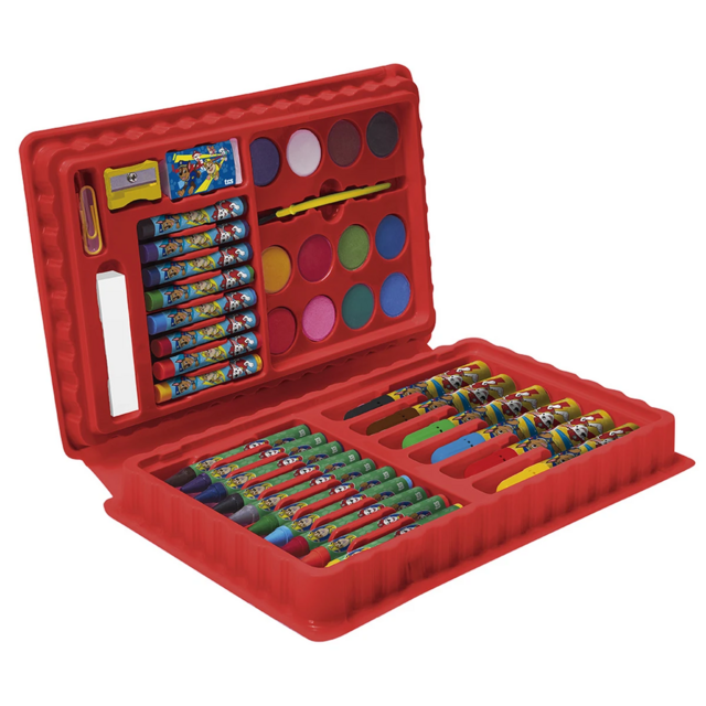 Kit de Pintura Infantil Patrulha Canina c/ Maleta 18 Peças