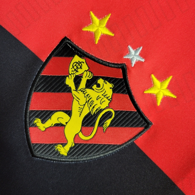 Camisa Sport Recife 1 Home 22/23 Torcedor Umbro Massculina - Vermelho e  Preto