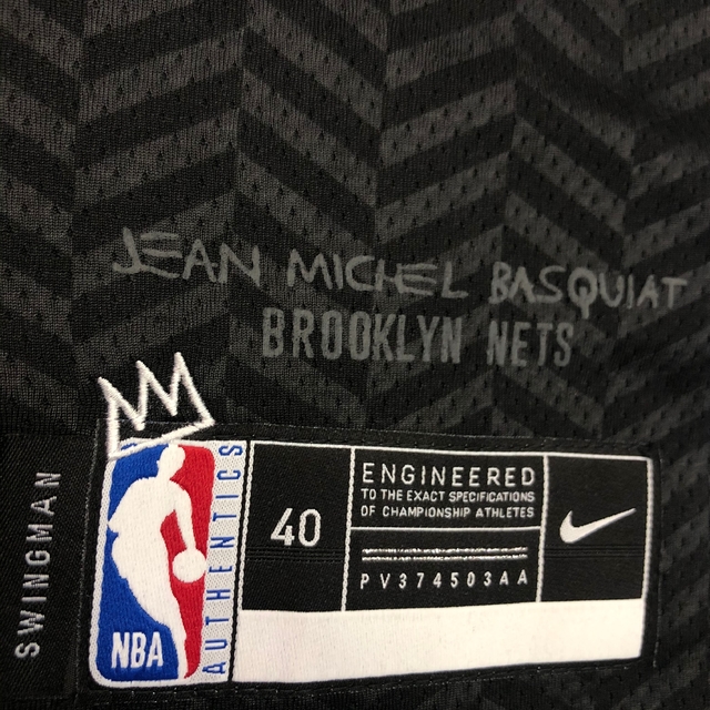 REGATA BROOKLYN NETS BLACK 20/21 SWINGMAN JERSEY - CITY EDITION