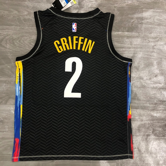 REGATA BROOKLYN NETS BLACK 20/21 SWINGMAN JERSEY - CITY EDITION