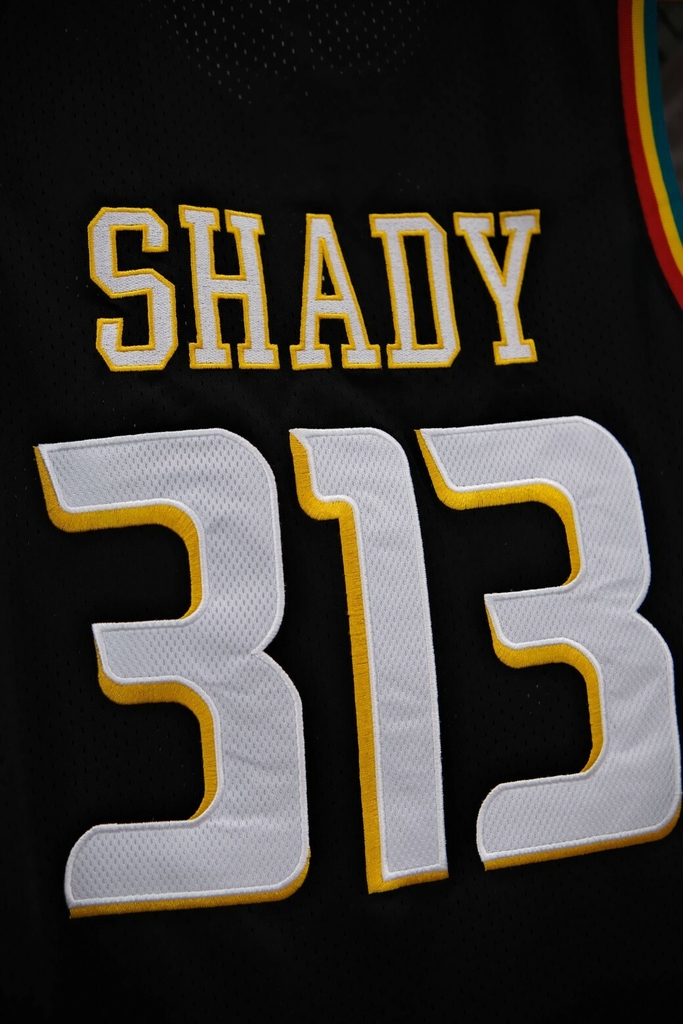 Camisa Jersey Detroit Pistons - Slim Shady #313 Eminem - Mitichell