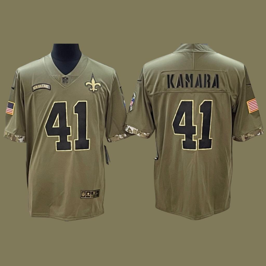 Camisa Jersey New Orleans Saints 41 Alvin Kamara - 13 Michael