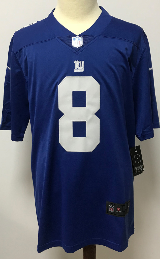 Camiseta Masculina 2022NFL New York Giants Saquon Barkley Azul