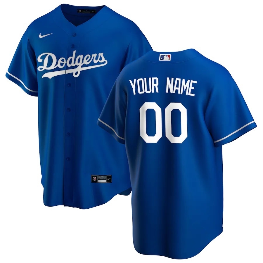 Wholesale 2022 New Men's Los Angeles Dodgers 00 Custom 22 Clayton Kershaw  50 Mookie Betts 35 Cody Bellinger Stitched S-5xl Baseball Jersey From  m.