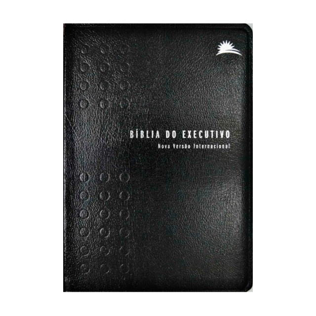Bíblia Do Executivo NVI Luxo Preta - Tenda Gospel Livraria Cristã