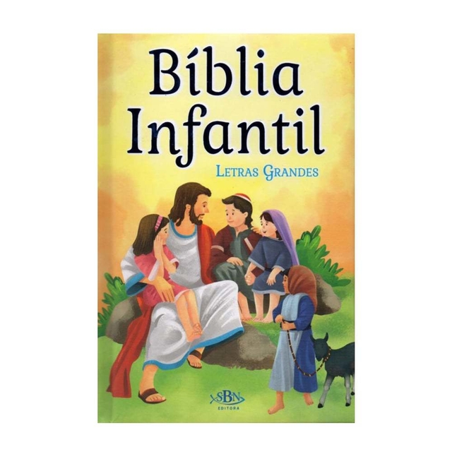 Bíblia Infantil Letras Grandes - Tenda Gospel Livraria Cristã