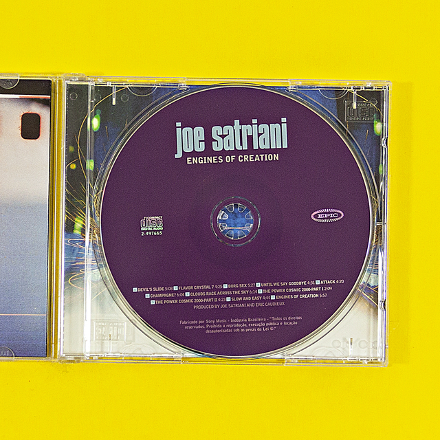 Cd Joe Satriani Engines Of Creation