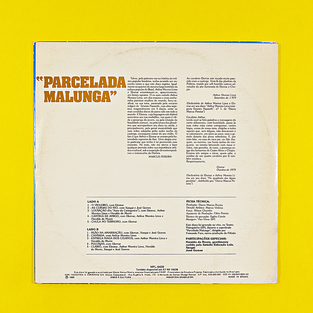 Parcelada Malunga by Elomar & Lima, Arthur Moreira