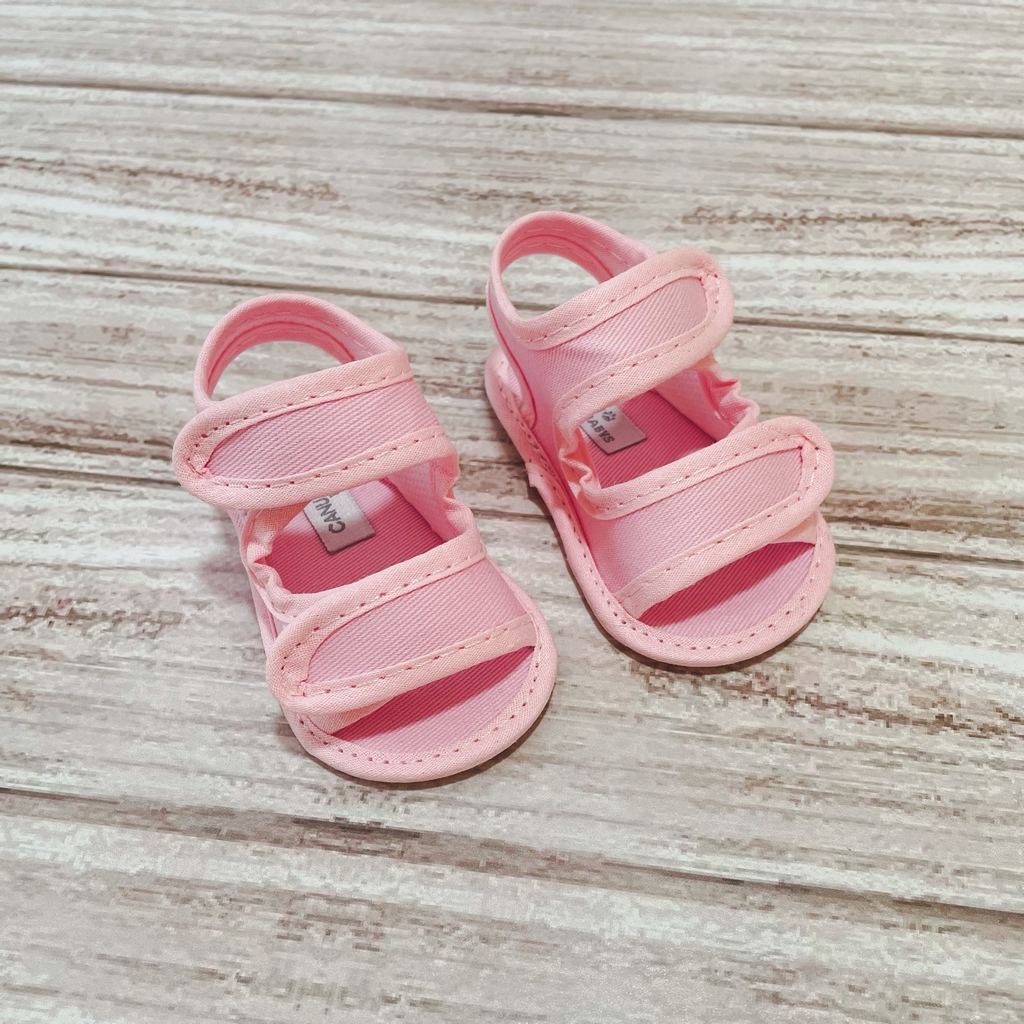 Sandalias rosas para beba NO caminante