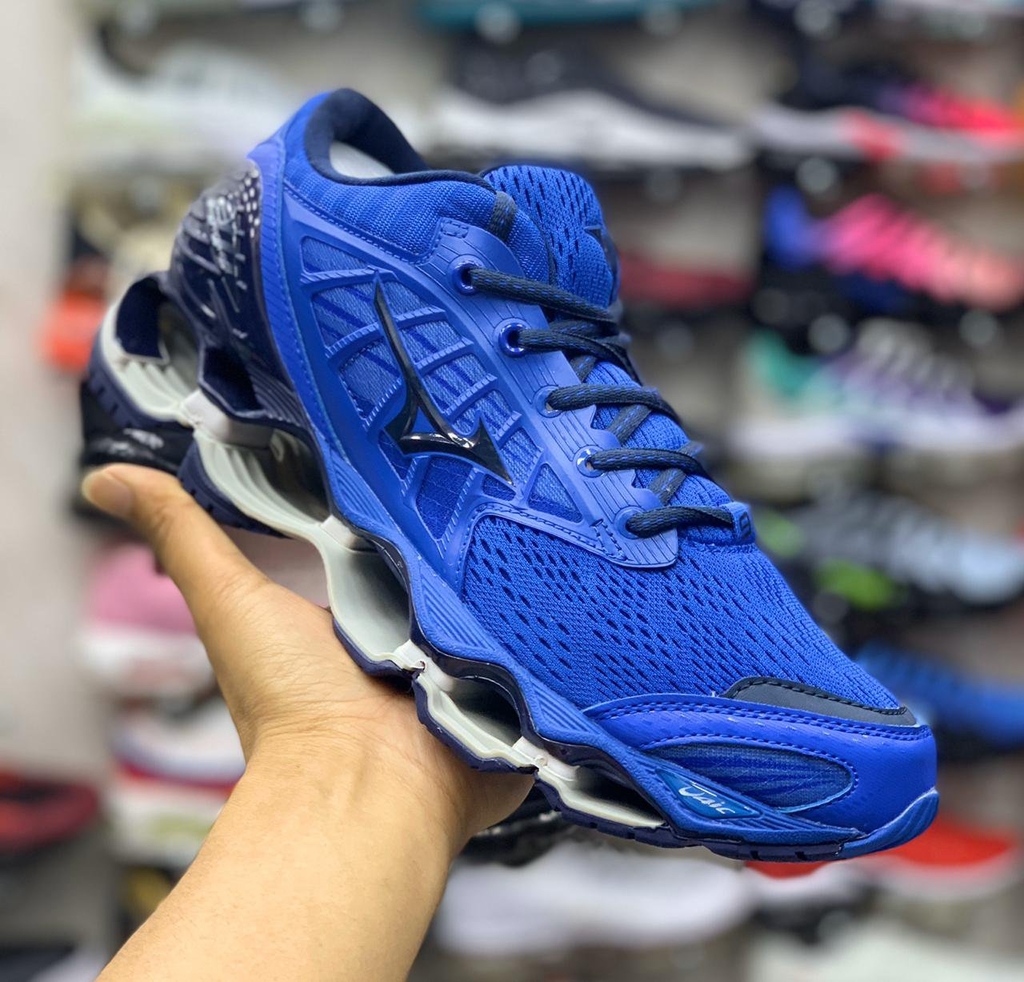 Tenis Mizuno Wave Prophecy 9 Azul/preto - Nunnus Store