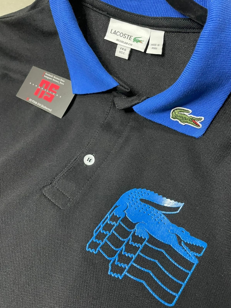 Camiseta Polo Lacoste Big Croc - Nunnus Store